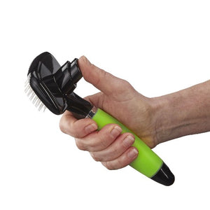 Conair Pro Groom Brosse démêlante (slicker), auto-nettoyante