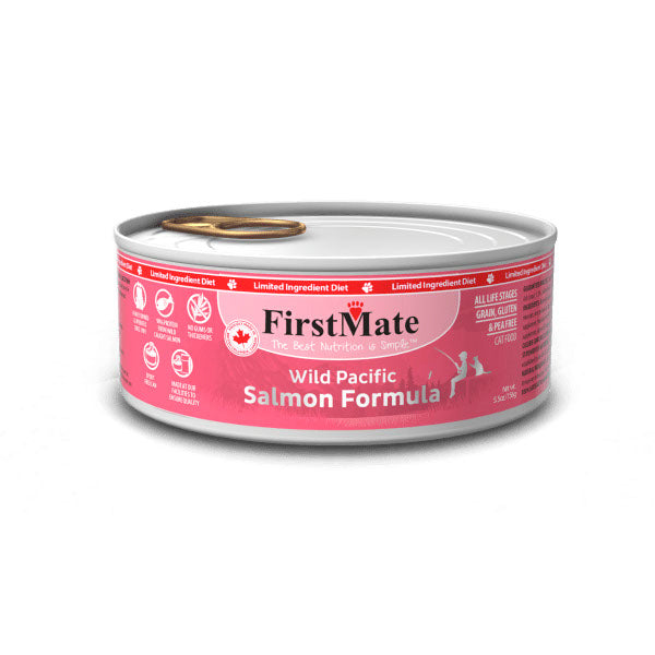 Conserve pour chat First Mate ingrédients limités Formule Saumon