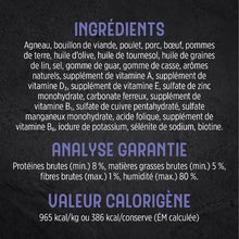 Load image into Gallery viewer, Conserve pour chien Nutrience Trattoria 400 gr - Pâté à l&#39;agneau avec pommes de terre
