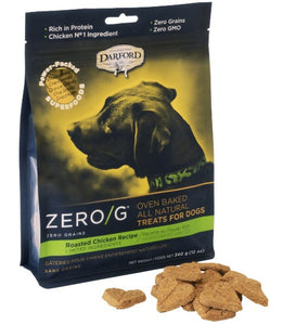 Darford Zero/G Gâteries pour chien - Poulet rôti 340 gr