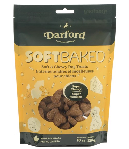 Darford Soft Bites Gâteries tendres et moelleuses pour chien - Super fromage