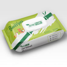 Load image into Gallery viewer, Define Planet &quot;Boowipes&quot; Lingettes tout usage en fibre de bambou, Parfum de citron
