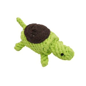 Define Planet Jouet pour chien en coton naturel "Cottonpals" - Speedy la tortue