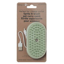 Load image into Gallery viewer, Dexypaws Étrille vaporisante pour animaux - Électrique
