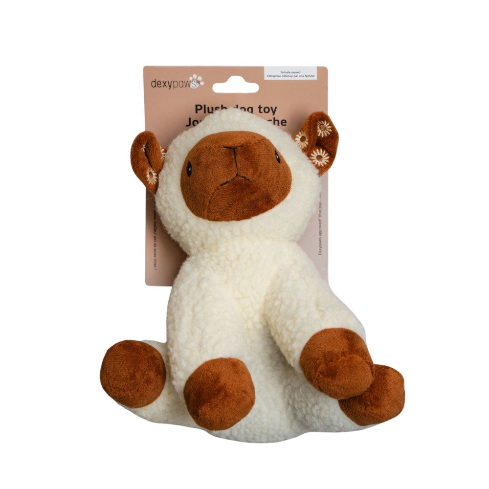 Dexypaws Jouet en peluche pour chien - Mouton