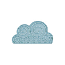Load image into Gallery viewer, Dexypaws Tapis de léchage stimulant - Forme de nuage - Bleu ciel
