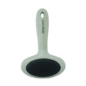 Dexypaws Brosse démêlante à poils métalliques (Slicker)