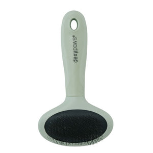 Dexypaws Brosse démêlante à poils métalliques (Slicker)