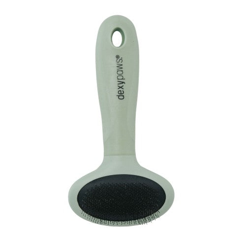 Dexypaws Brosse démêlante à poils métalliques (Slicker)