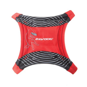 Ezydog Disque volant "Dogstar", Rouge