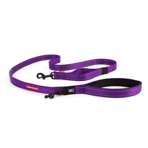 Ezydog Laisse Soft Trainer, Mauve