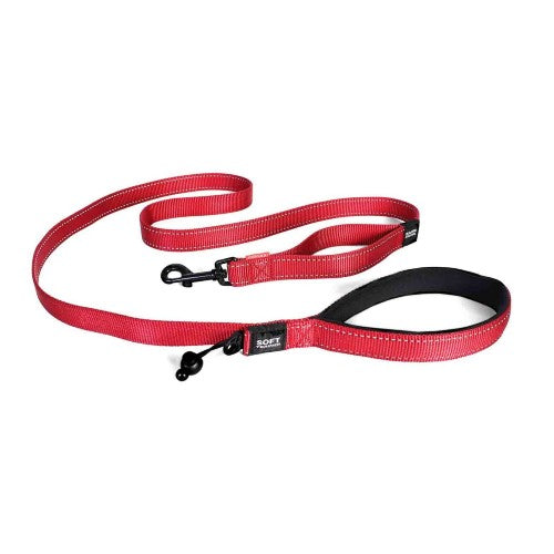 Ezydog Laisse Soft Trainer, Rouge