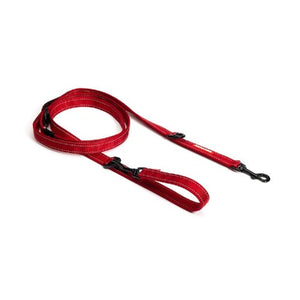 Ezydog Laisse multifonctions Vario 6 Snap Clip, Rouge