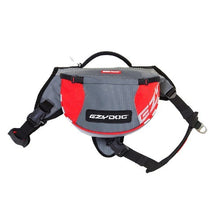 Load image into Gallery viewer, Ezydog Sac à dos Summit, Rouge et gris
