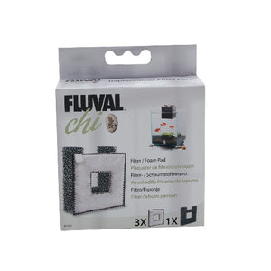Bloc de mousse et plaquette filtrante Chi Fluval de rechange