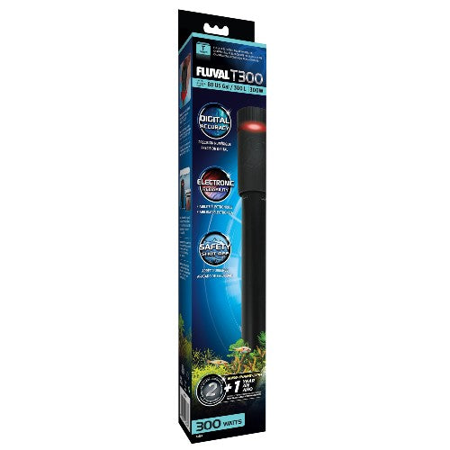 Chauffe-eau T300 Fluval, 300 W, jusqu’à 300 L (80 gal US)