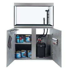 Load image into Gallery viewer, Ensemble Aquarium équipé Siena Fluval 272 L (72 gal US) et meuble gris béton
