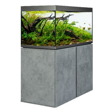 Load image into Gallery viewer, Ensemble Aquarium équipé Siena Fluval 332 L (88 gal US) et meuble gris béton
