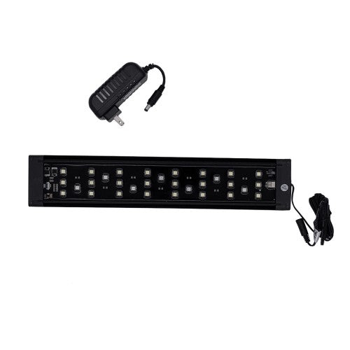 Rampe d’éclairage à DEL et cordon d’alimentation pour aquarium équipé Spec Fluval, 60 L (16 gal US)