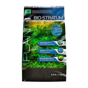 Substrat Bio-Stratum Fluval de terre volcanique pour aquariums, format en poudre