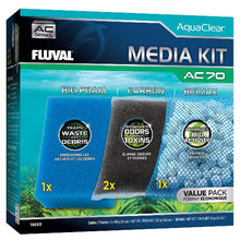 Load image into Gallery viewer, Fluval Ensemble de masses filtrantes pour filtre à moteur AC70 AquaClear
