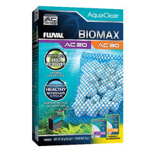 Load image into Gallery viewer, Fluval Masse filtrante BIOMAX pour filtre à moteur AC20/AC30 AquaClear, 42 g
