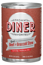 Load image into Gallery viewer, Canned dog FROMM DINER - BEEF AND BROCCOLI STEW
