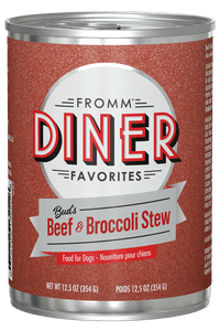 Canned dog FROMM DINER - BEEF AND BROCCOLI STEW