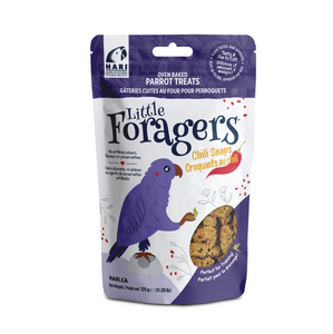 Gâteries Little Foragers HARI cuites au four, Croquants au chili pour perroquets, 125 g (0,28 lb)