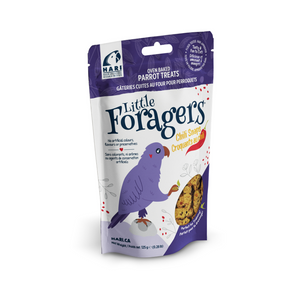 Gâteries Little Foragers HARI cuites au four, Croquants au chili pour perroquets, 125 g (0,28 lb)