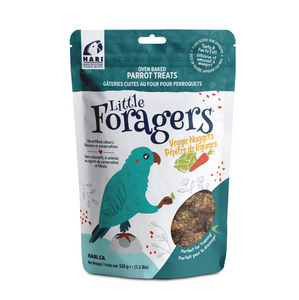 Gâteries Little Foragers HARI cuites au four, Pépites de légumes pour perroquets, 525 g (1,2 lb)