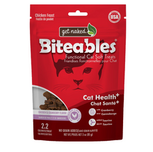 Load image into Gallery viewer, Get Naked &quot;biteables&quot; Chat En Santé Plus, Gâteries Tendres, Sans Grains Poulet canneberge
