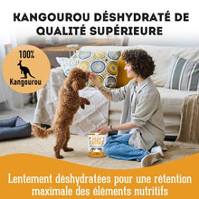 Load image into Gallery viewer, Granville Island - Gâteries de Kangourou déshydraté pour chien et chat 85 gr
