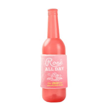 Load image into Gallery viewer, Hugsmart "Boozy Tailz" Jouet en caoutchouc &amp; tissu craquant pour chien - Rosé
