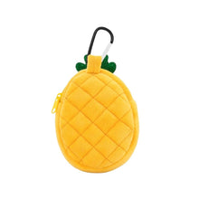 Load image into Gallery viewer, Hugsmart Distributeur à sacs de ramassage - Ananas en peluche
