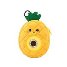 Load image into Gallery viewer, Hugsmart Distributeur à sacs de ramassage - Ananas en peluche
