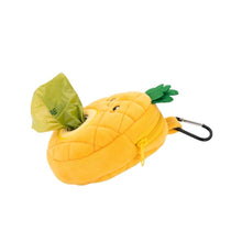 Load image into Gallery viewer, Hugsmart Distributeur à sacs de ramassage - Ananas en peluche
