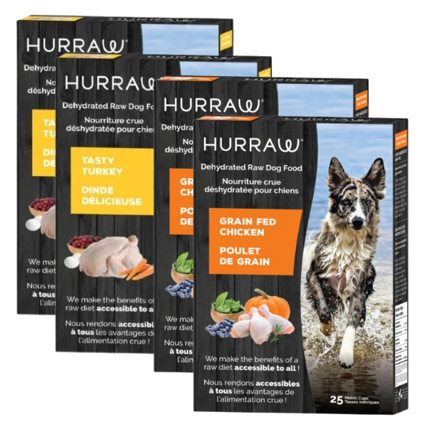 Hurraw raw fish dehydrated dog food