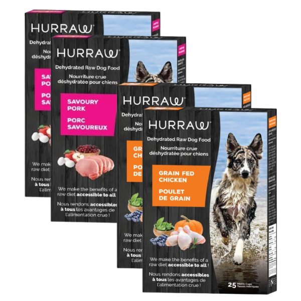 Hurraw raw fish dehydrated dog food