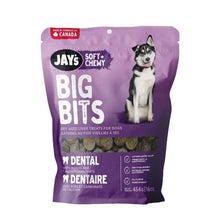 Load image into Gallery viewer, Jay&#39;s Big Bits Gâteries dentaire pour chien, Saveur de foie
