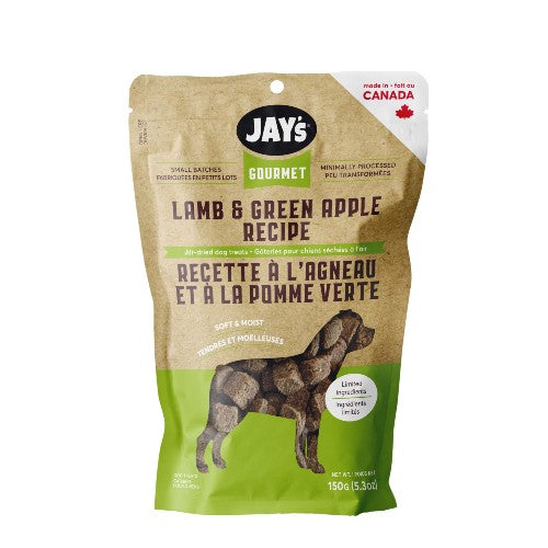 Jay's Gourmet - Gâteries pour chien, Agneau et pomme verte