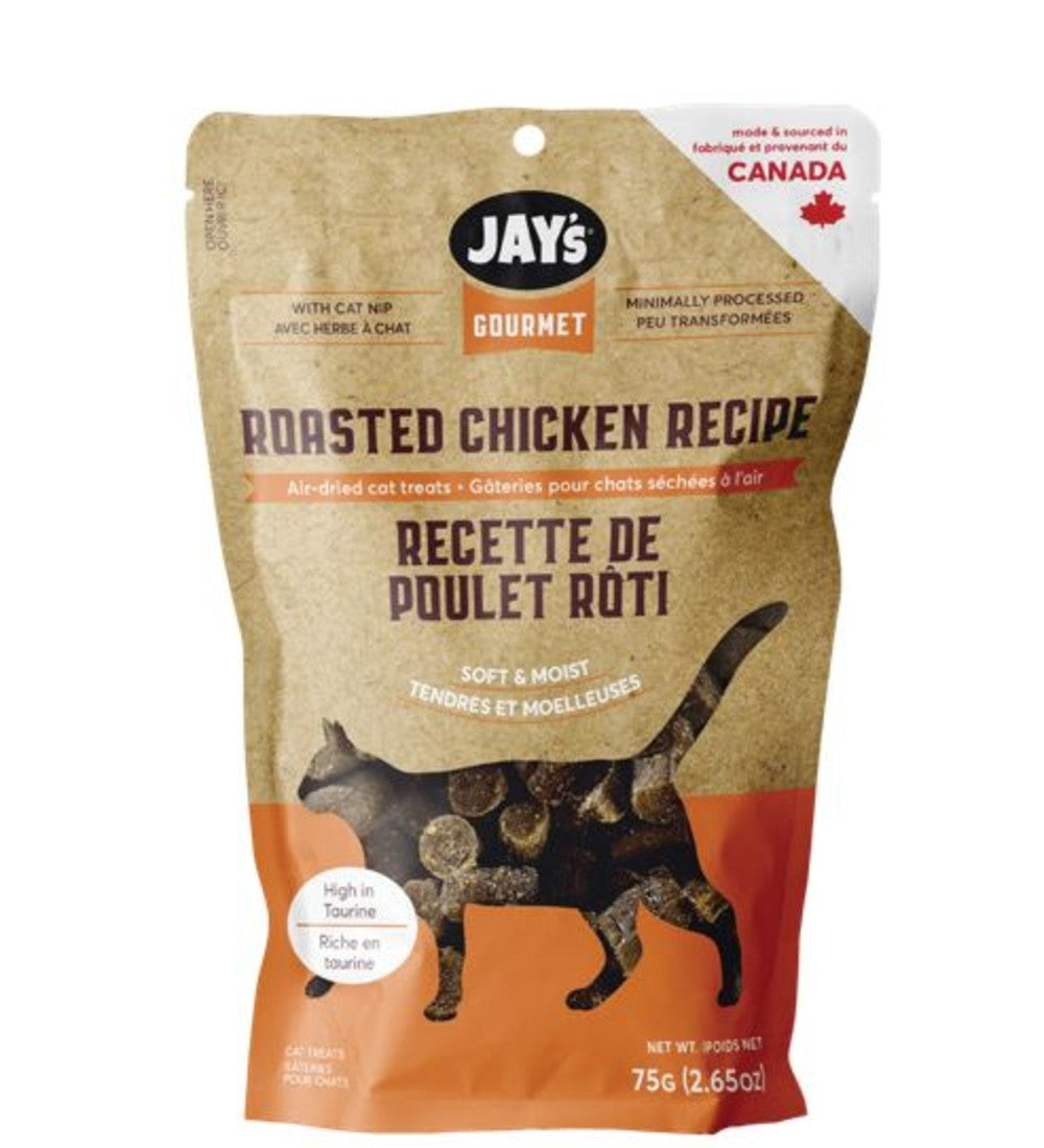 Jay's Gourmet Gâteries pour chat - Poulet rôti 75 gr