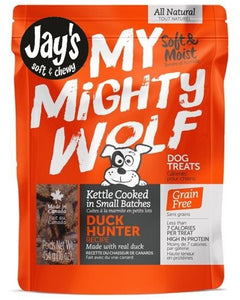 Jay's My Mighty Wolf, Gâteries pour chien, Canard