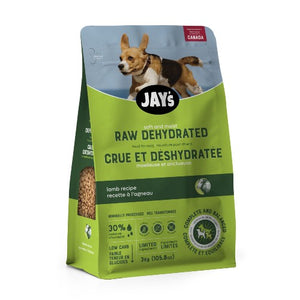 Jay's Nourriture crue & déshydratée pour chien, Recette à l'agneau