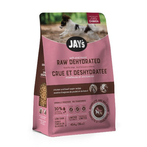 Jay's Nourriture crue & déshydratée pour chien, Recette d'organes de poulet & de boeuf