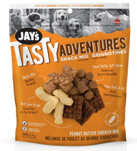 Load image into Gallery viewer, Jay&#39;s Tasty Adventures Gâteries pour chien, Grignotines Poulet &amp; Beurre D&#39;arachides
