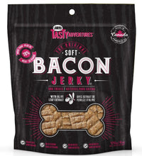 Load image into Gallery viewer, Jay&#39;s Tasty Adventures Gâteries pour chien, Jerky tendre de bacon
