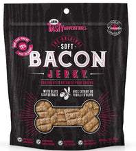 Load image into Gallery viewer, Jay&#39;s Tasty Adventures Gâteries pour chien, Jerky tendre de bacon
