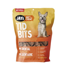 Load image into Gallery viewer, Jay&#39;s Tid Bits Gâteries dentaire pour chien, Saveur de foie
