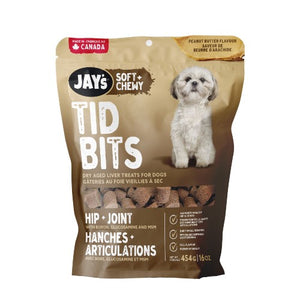 Jay's Tid Bits Gâteries pour hanches et articulations, Beurre d'arachides